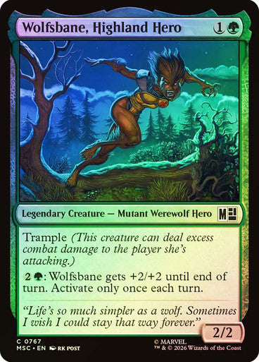 Wolfsbane, Highland Hero Foil