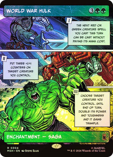 World War Hulk (Showcase) Foil
