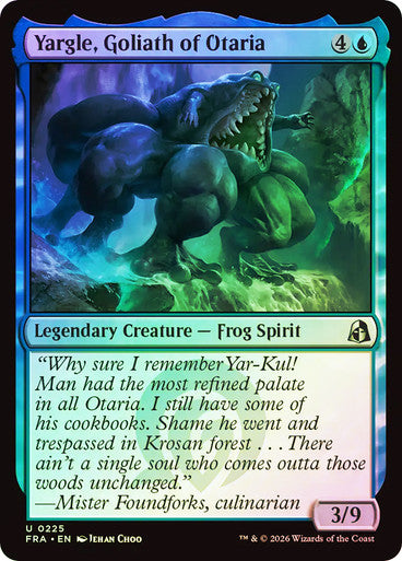 Yargle, Goliath of Otaria Foil