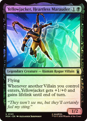 Yellowjacket, Heartless Marauder Foil