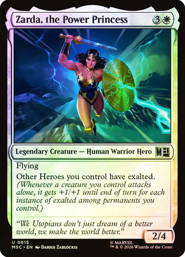 Zarda, the Power Princess Foil