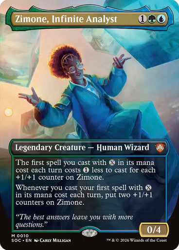 Zimone, Infinite Analyst (Borderless)