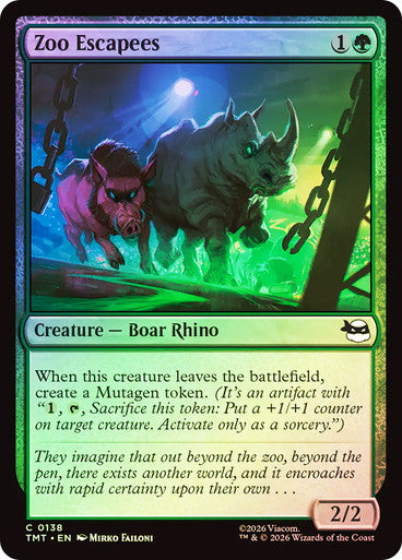 Zoo Escapees Foil